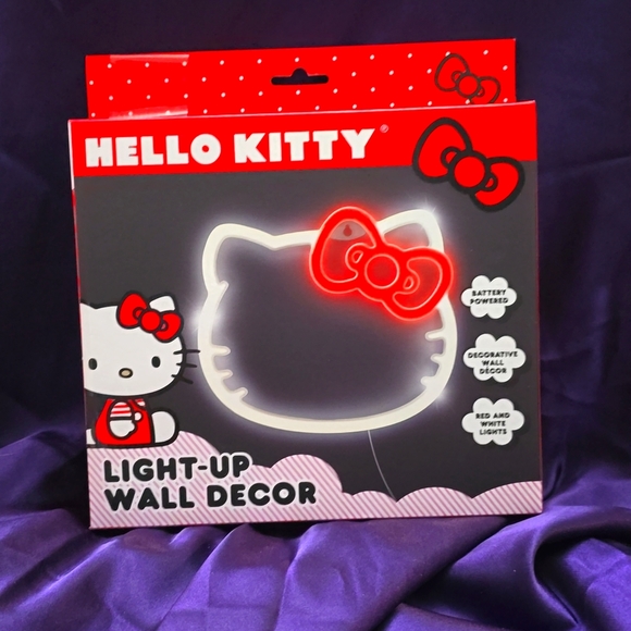 Hello Kitty Other - Hello Kitty Light-Up Wall Decor
